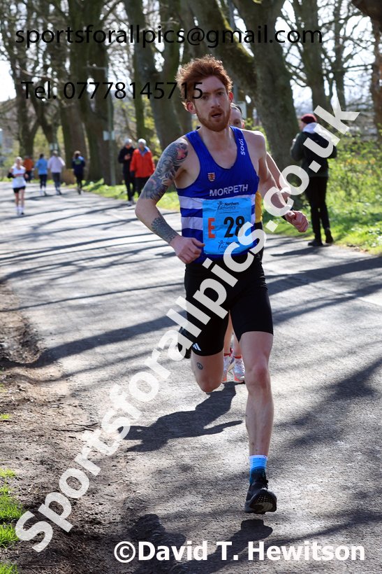 Senior Mens 12 Stage Road Relay, 2026 Northern Mens 12 and Womens 6 Stage Road Relays and Young Athletes 5k, Sheepmount Stadium, Carlisle. Photo: David T. Hewitson/Sports for All Pics